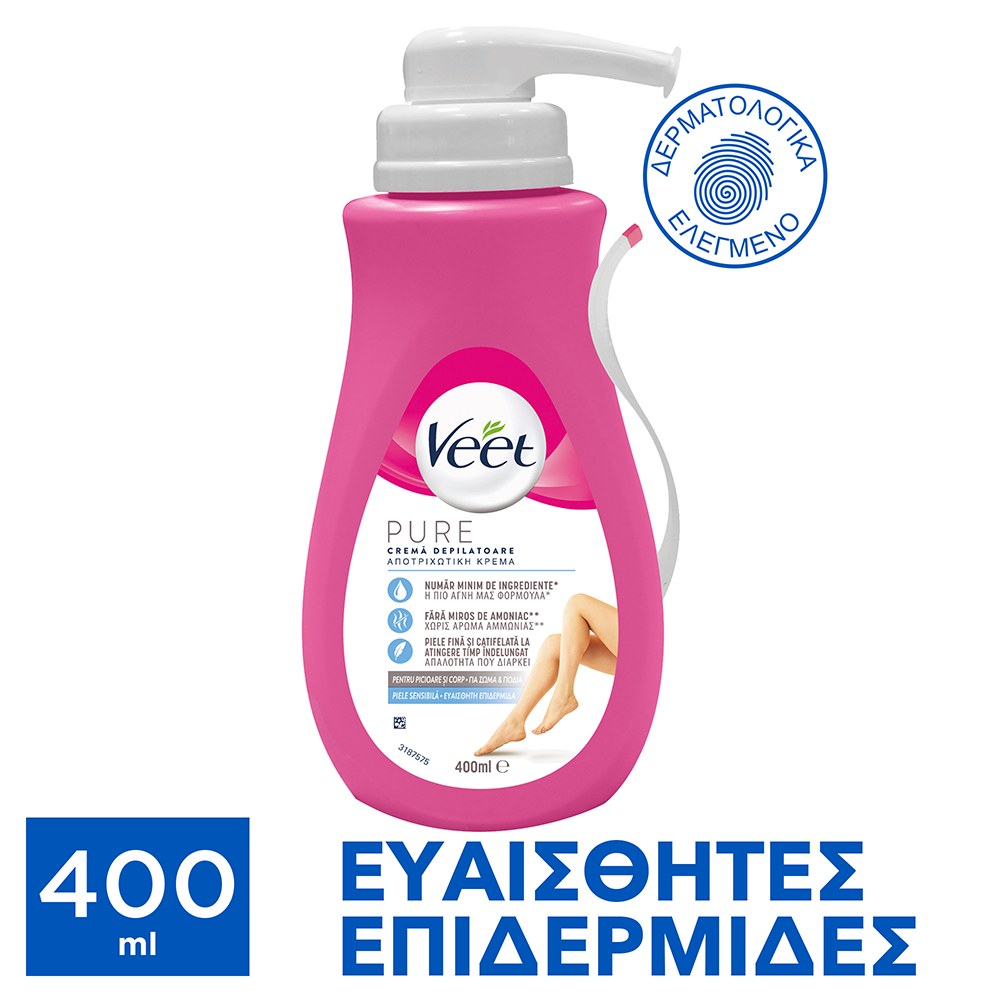 VEET - PURE Αποτριχωτική Κρέμα - 400ml